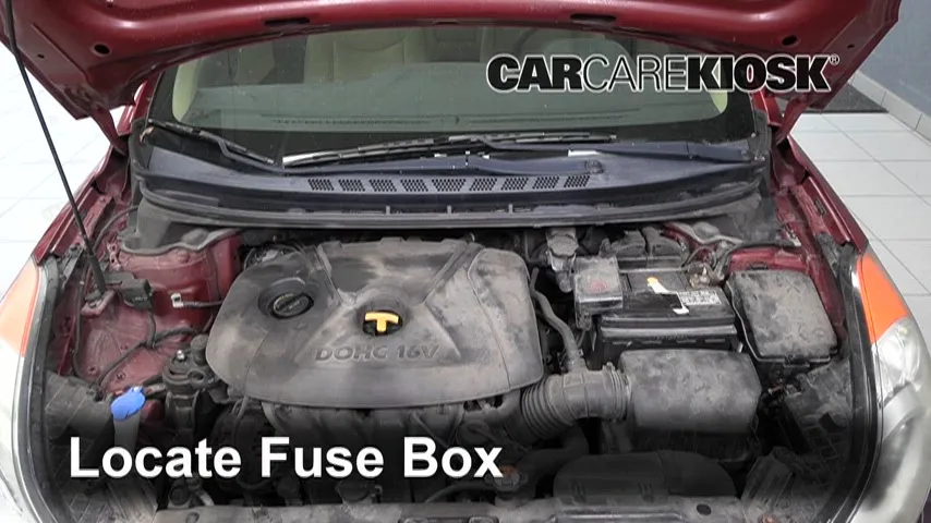 2013 Hyundai Elantra GLS 1.8L 4 Cyl. Sedan (4 Door) Fuse (Engine) Check